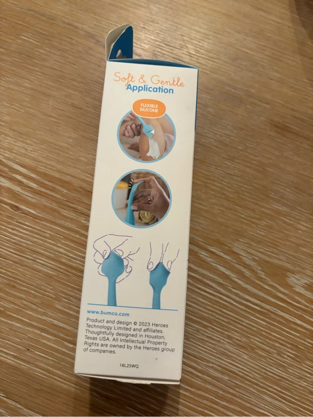 Baby Bum Brush Diaper Cream Applicator - Blue - new inbox